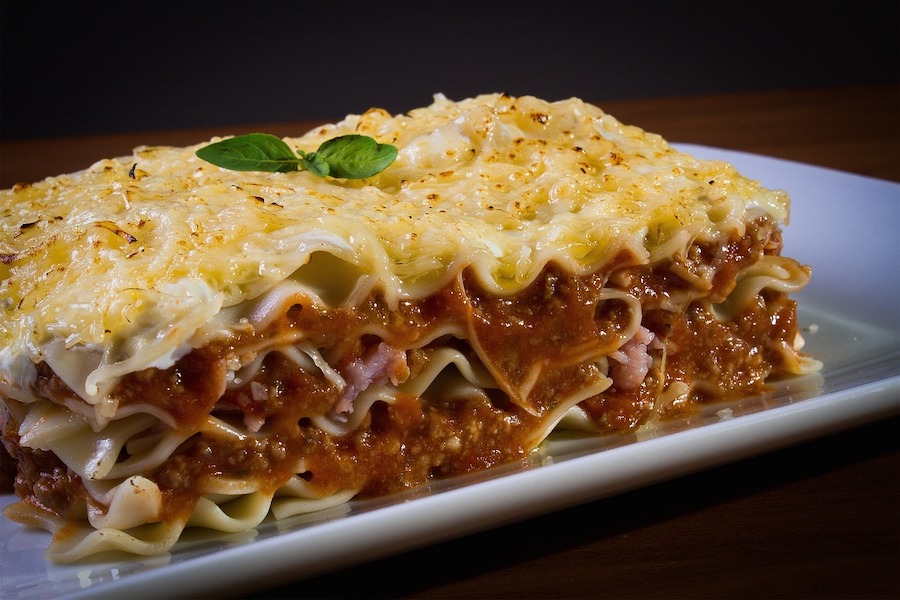 delicious lasagna