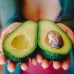 beautiful image of a ripe avocado fruit