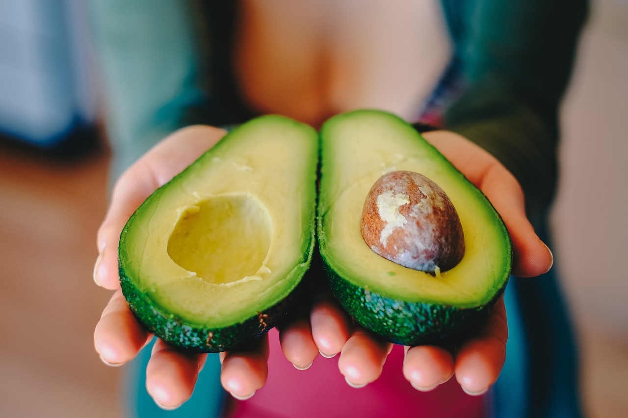 beautiful image of a ripe avocado fruit