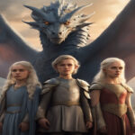 aegon i targaryen and his sisters, visenya and rhaenys