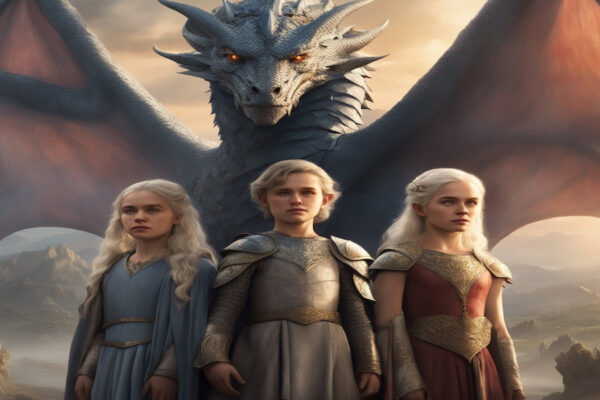 aegon i targaryen and his sisters, visenya and rhaenys