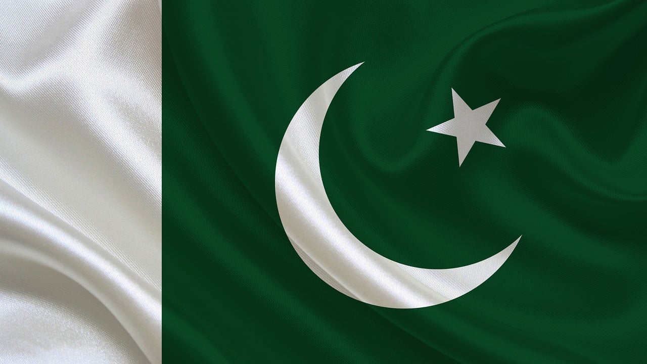 a flag of Pakistan