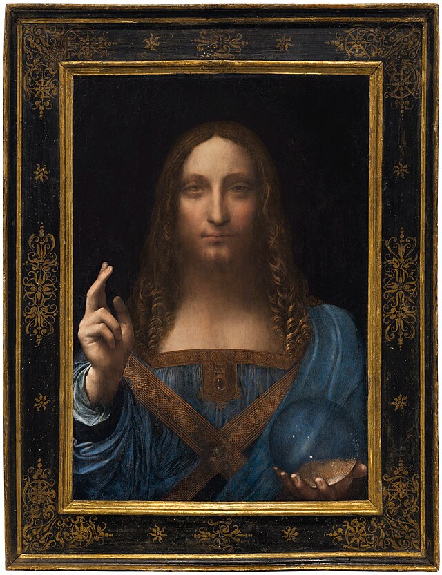 Salvator Mundi painting