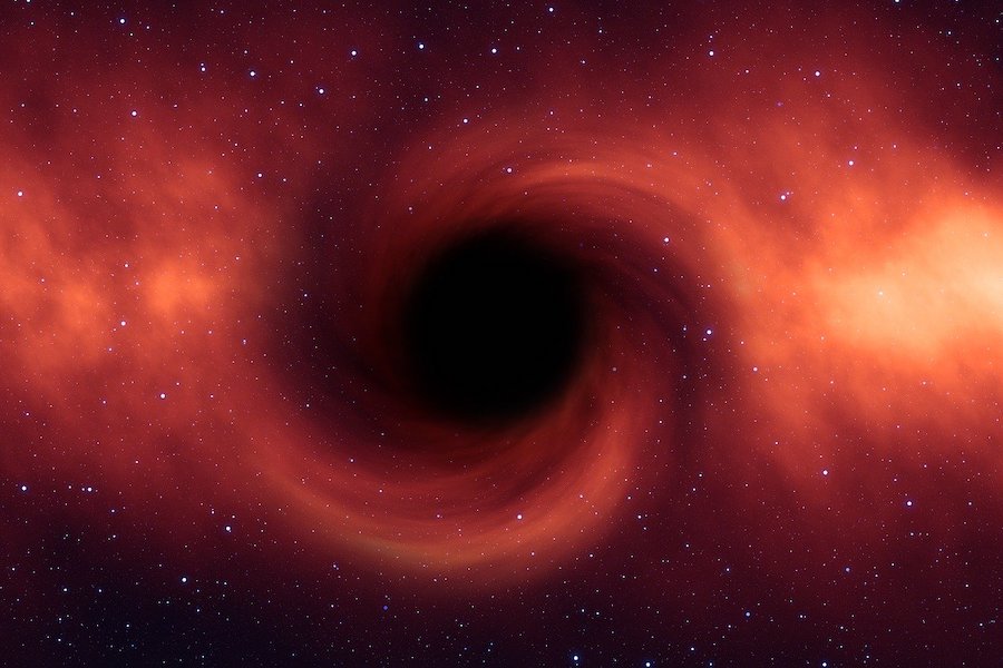 an image of a stellar mass black hole