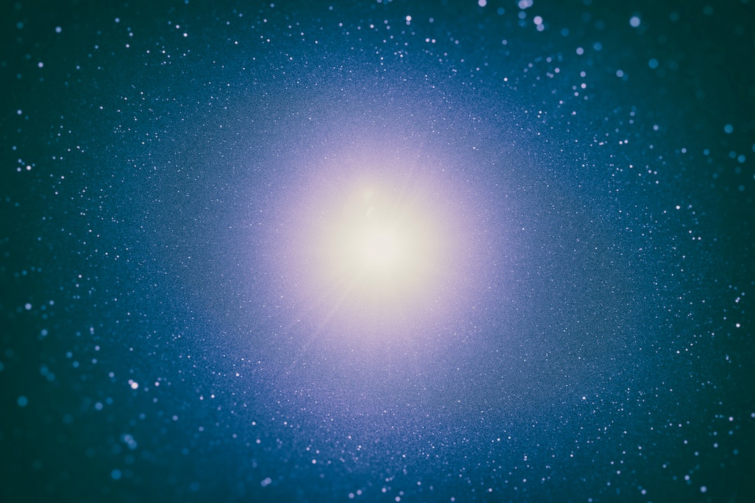 image of a bright distant star