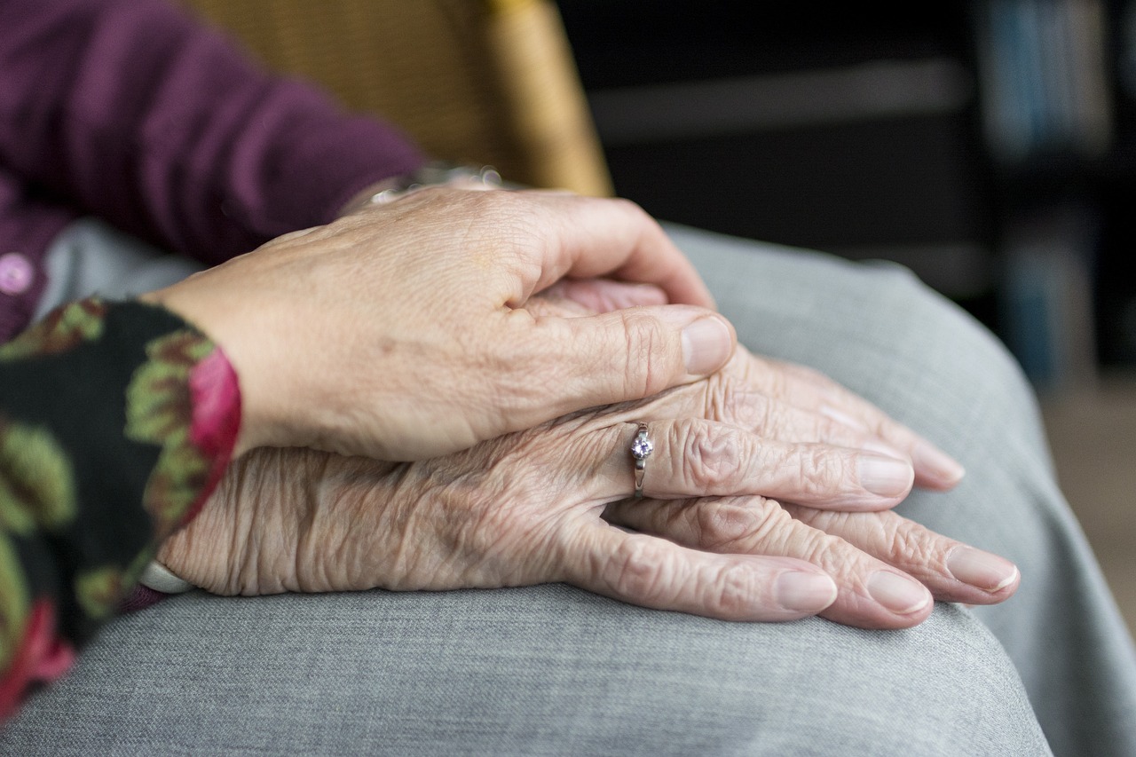 old peoples' hands