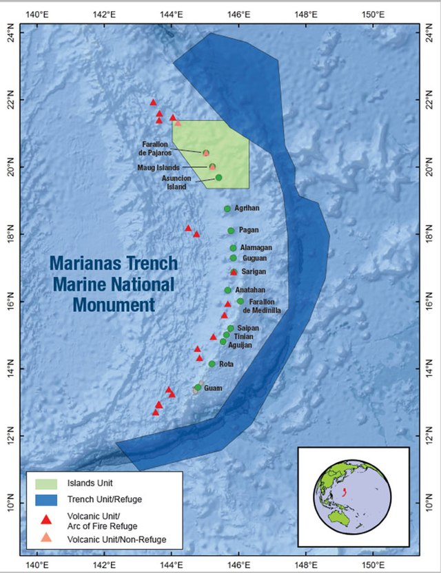 image of the mariana trench