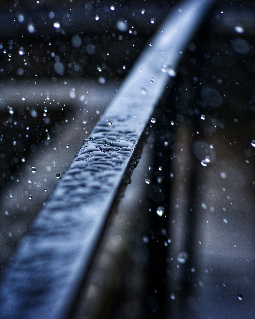 spherical rain drops