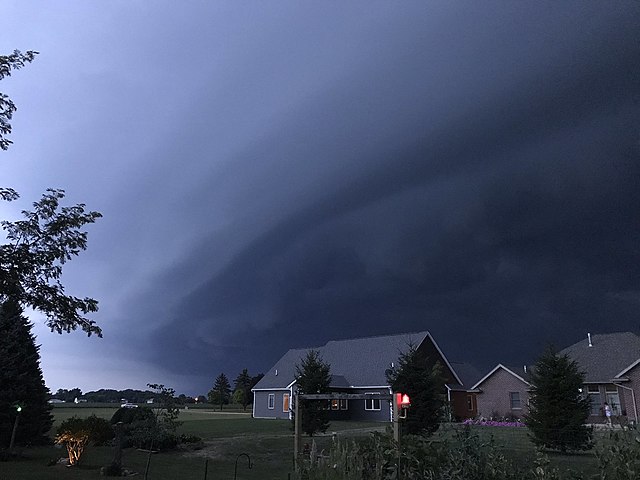 image of a derecho