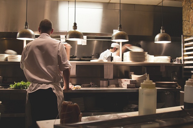 chef cooking in the kitchen