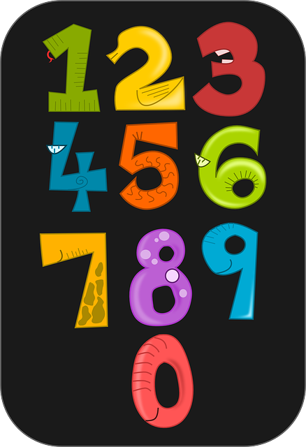 image of numbers